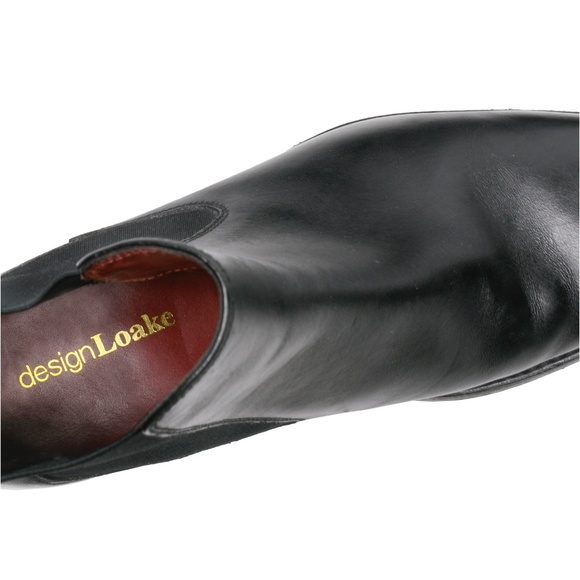 LOAKE Hutchinson in Black Leather UK 7 Leather-Soled Chelsea Boots - Picture 14 of 16